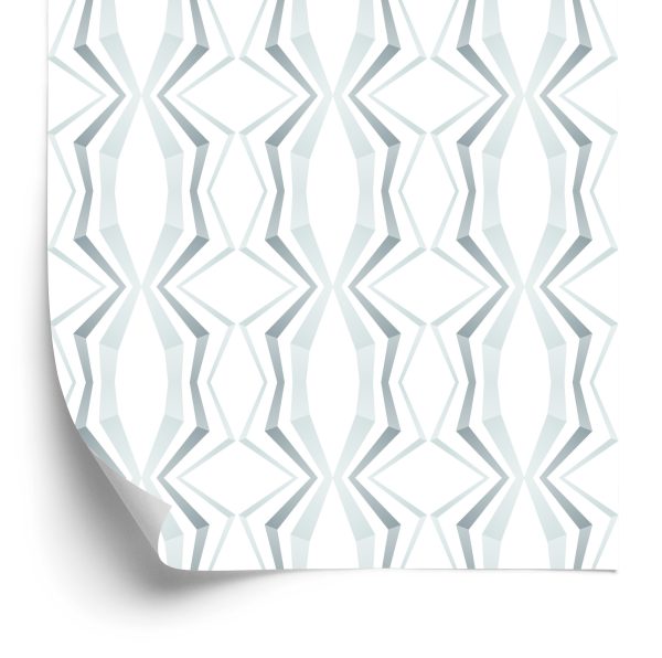 Behang Moderne Geometrische Patronen - 3D-Effect