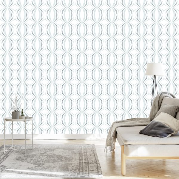 Behang Moderne Geometrische Patronen - 3D-Effect - Afbeelding 3