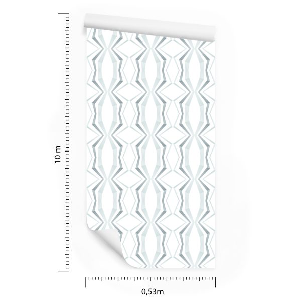 Behang Moderne Geometrische Patronen - 3D-Effect - Afbeelding 8