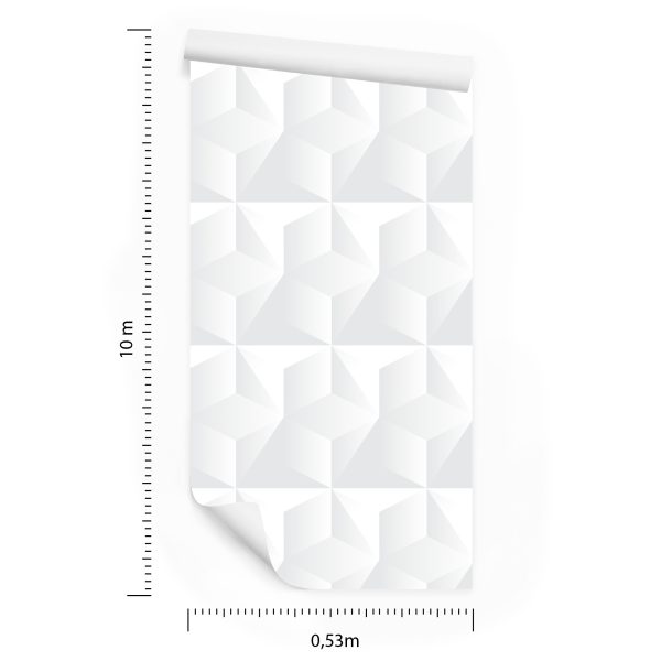 Behang Geometrisch - Kubussen - Afbeelding 8