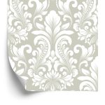Behang Retro-Klassiek Ornament In Barokstijl