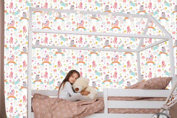 Behang Voor Kinderen - Magische Eenhoorns - Afbeelding 7