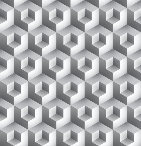 Behang Modernistisch Abstract 3D-Thema - Afbeelding 2