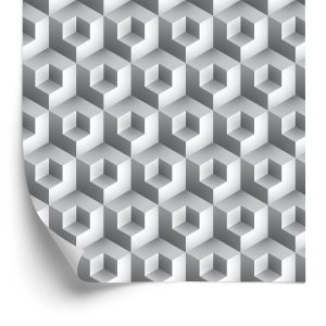 Behang Modernistisch Abstract 3D-Thema