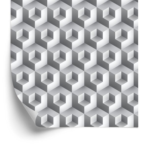Behang Modernistisch Abstract 3D-Thema