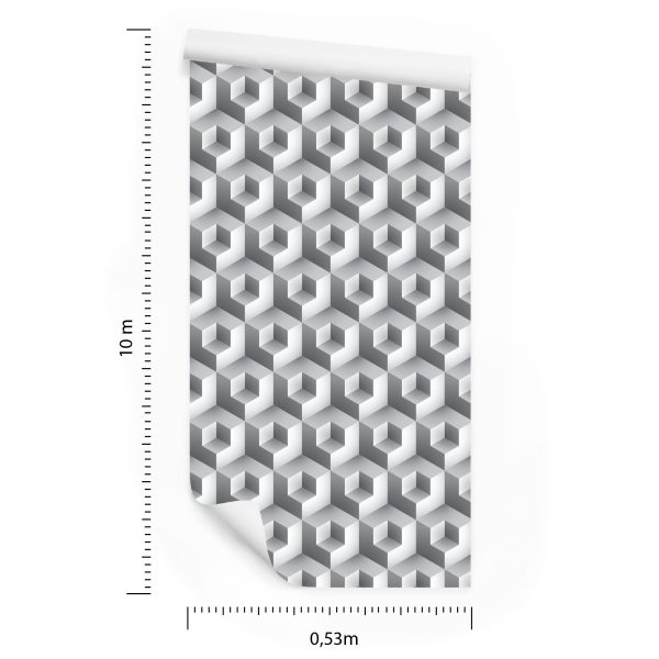 Behang Modernistisch Abstract 3D-Thema - Afbeelding 8