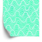 Behang Golven In De Turquoise Oceaan