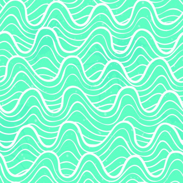 Behang Golven In De Turquoise Oceaan - Afbeelding 2