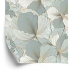 Behang Vintage Bloemblaadjes