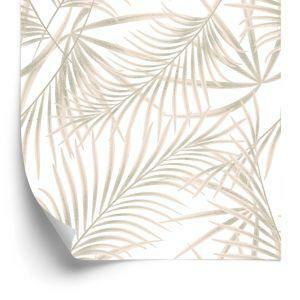 Behang Palm Bladeren