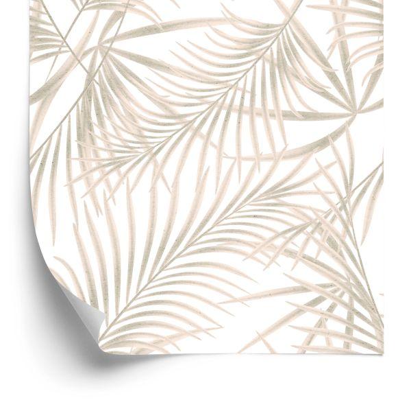 Behang Palm Bladeren