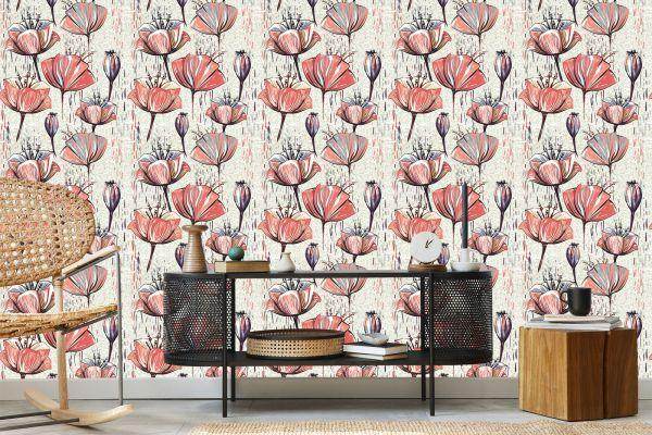Behang Tulpen - Afbeelding 5