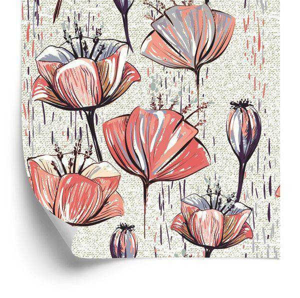 Behang Tulpen