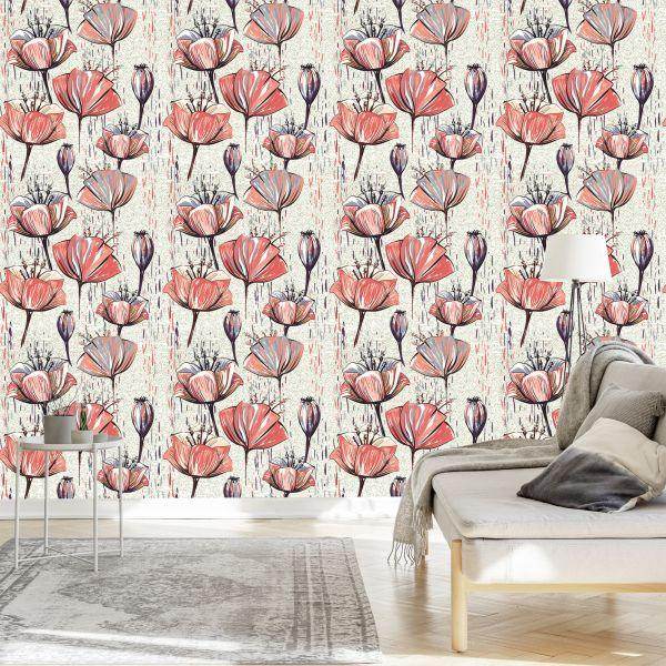 Behang Tulpen - Afbeelding 3