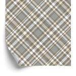 Behang Modern Tartan-Patroon