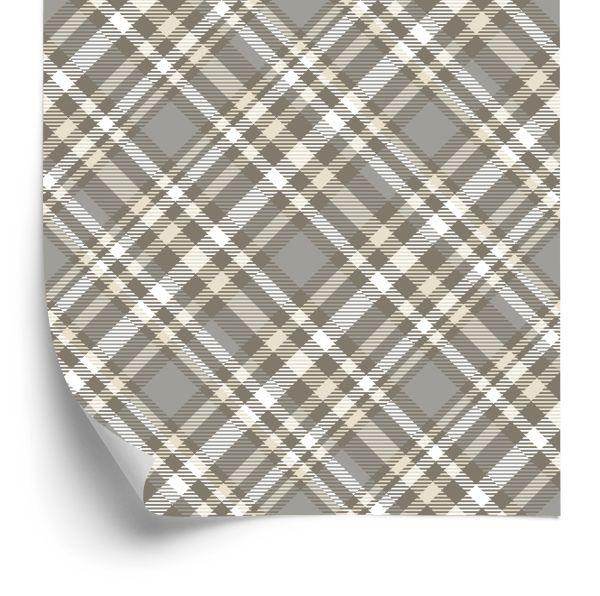 Behang Modern Tartan-Patroon