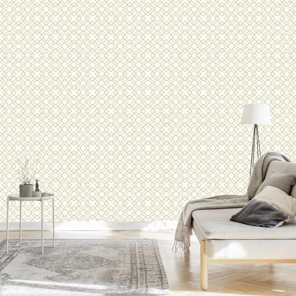Behang Modern Geometrisch Patroon - Afbeelding 3