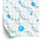 Behang Abstracte Kleurrijke Cirkels