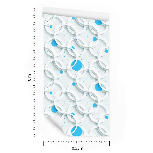 Behang Abstracte Kleurrijke Cirkels - Afbeelding 8