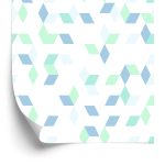 Behang Kleurrijk Geometrisch Patroon