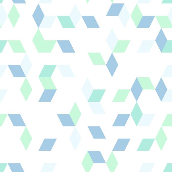 Behang Kleurrijk Geometrisch Patroon - Afbeelding 2