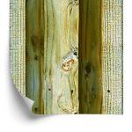 Behang Heldere Realistische Houten Planken