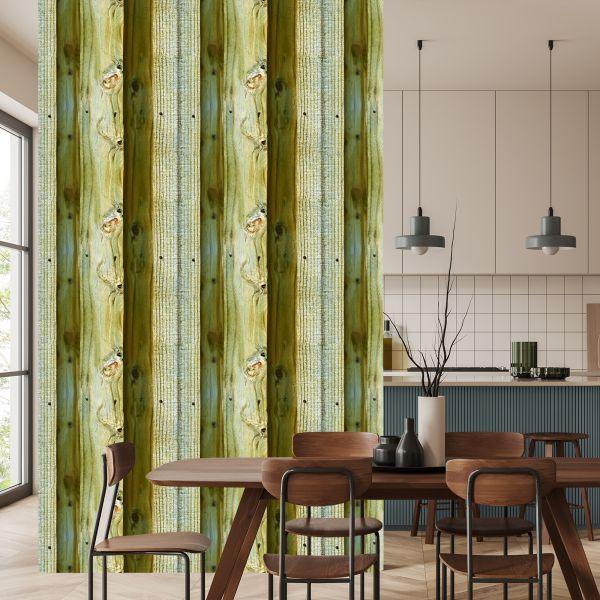 Behang Heldere Realistische Houten Planken - Afbeelding 4