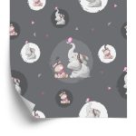 Behang Teddyberen En Olifanten