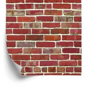 Behang Bakstenen Muur 3D