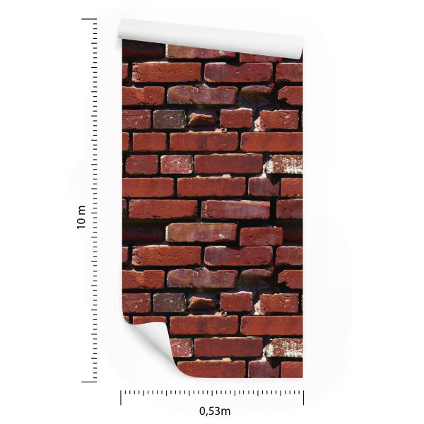 Behang Rode Baksteen - Afbeelding 8