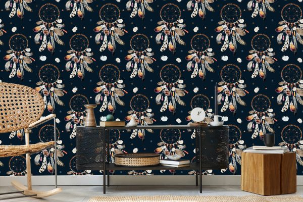 Behang Dromenvangers In Boho-Stijl - Afbeelding 5