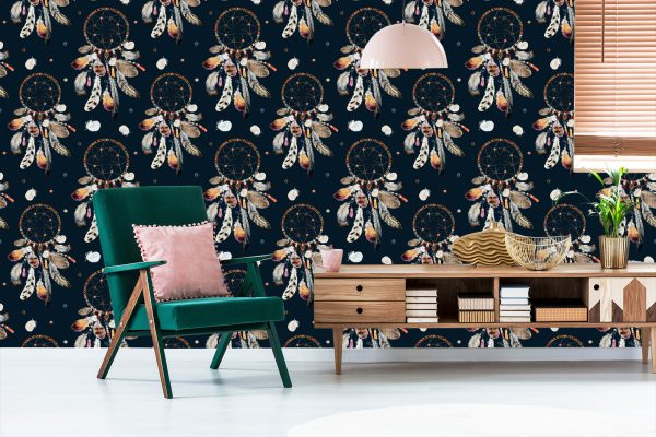 Behang Dromenvangers In Boho-Stijl - Afbeelding 6