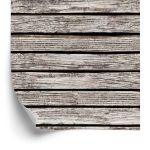 Behang Oude Horizontale Houten Planken