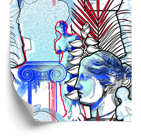 Behang Venus Van Milo Pop Art-Stijl