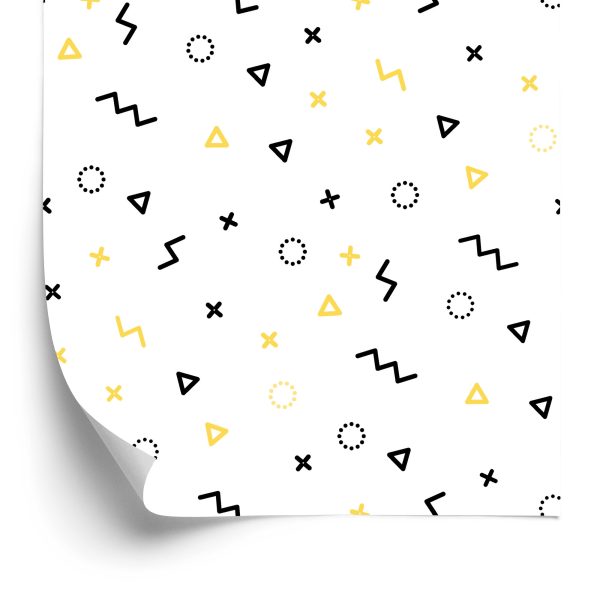 Behang Minimalistische Geometrische Patronen