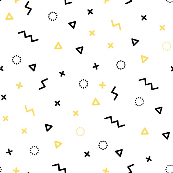 Behang Minimalistische Geometrische Patronen - Afbeelding 2