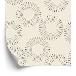 Behang Geometrisch - Gestippelde Cirkels