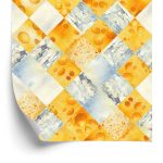 Behang Abstract Geometrisch Mozaïek
