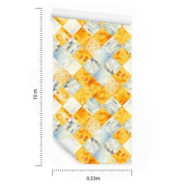 Behang Abstract Geometrisch Mozaïek - Afbeelding 8