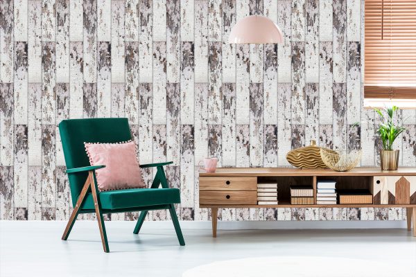 Behang Vintage Borden - Afbeelding 6