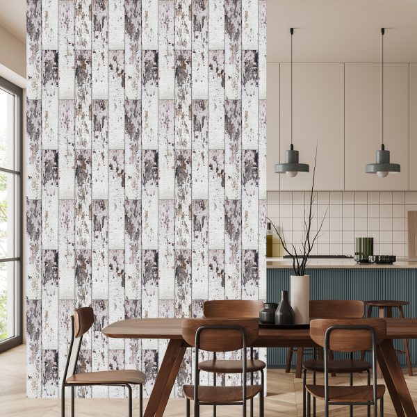 Behang Vintage Borden - Afbeelding 4