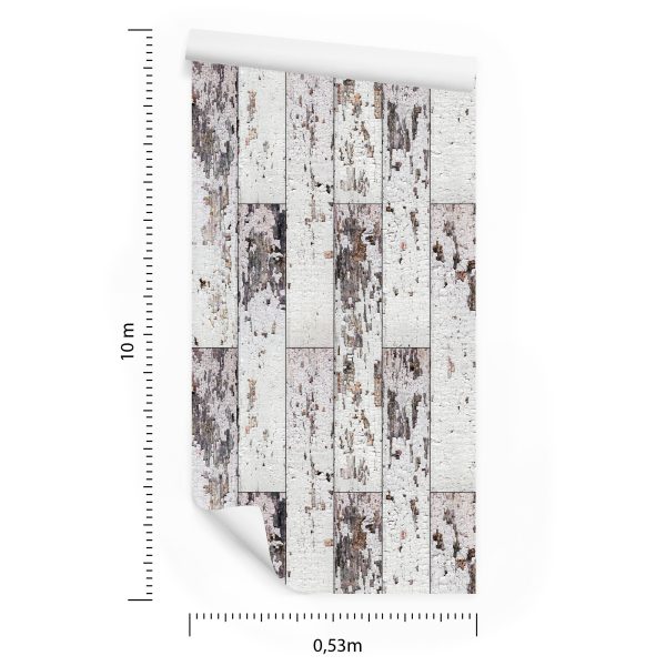 Behang Vintage Borden - Afbeelding 8