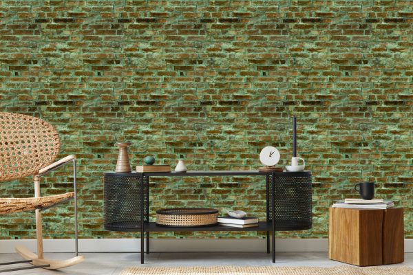 Behang Stenen Muur - Afbeelding 5