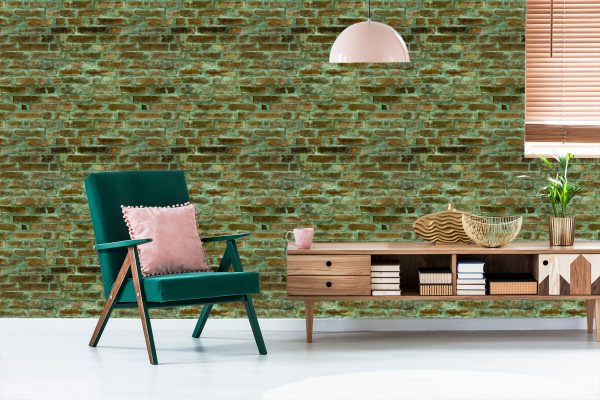 Behang Stenen Muur - Afbeelding 6