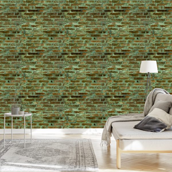 Behang Stenen Muur - Afbeelding 3
