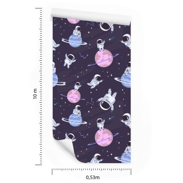 Behang Kleine Astronauten - Afbeelding 8