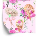 Behang Aquarel Ballerina's