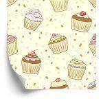 Behang Zoete Cupcakes