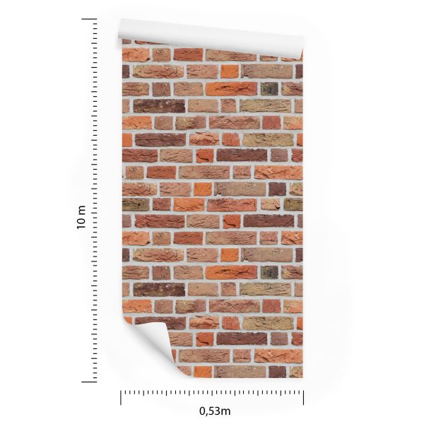 Behang Rode Baksteen - Afbeelding 8