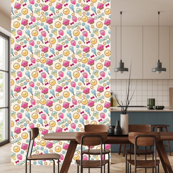 Behang Happy Sweets - Afbeelding 4